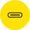 USB pixels icon