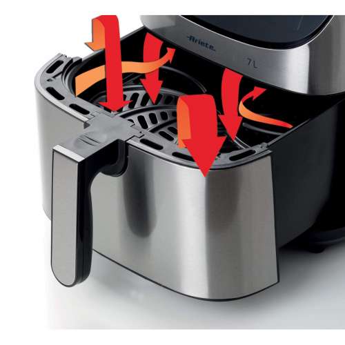 ARIETE 4628/00 Air Fryer Φριτέζα Αέρος 7L Metal