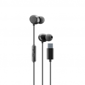 CELLULAR LINE 456640 Handsfree Ακουστικά Cloud in-Ear με βύσμα Type-C Μαύρα