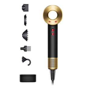 DYSON HD07 Supersonic Onyx/Gold (Gift Pack)